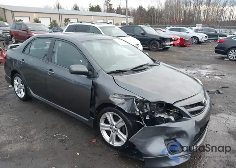 2013 Toyota Corolla S из США, поврежденный, VIN 2T1BU4EEXDC013486